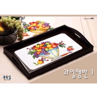 과일쟁반1(좋은날)-도안-재고소진후 단종^