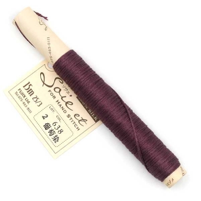 후직스 실크 자수실 Soie et 단색 638