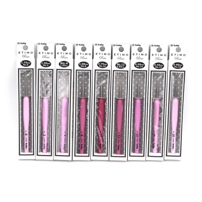 튤립 에티모 로즈 레이스 코바늘 TEL